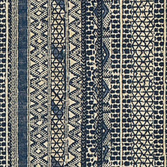 Lee Jofa Hakan Indigo Fabric Sample 2012100.50.0