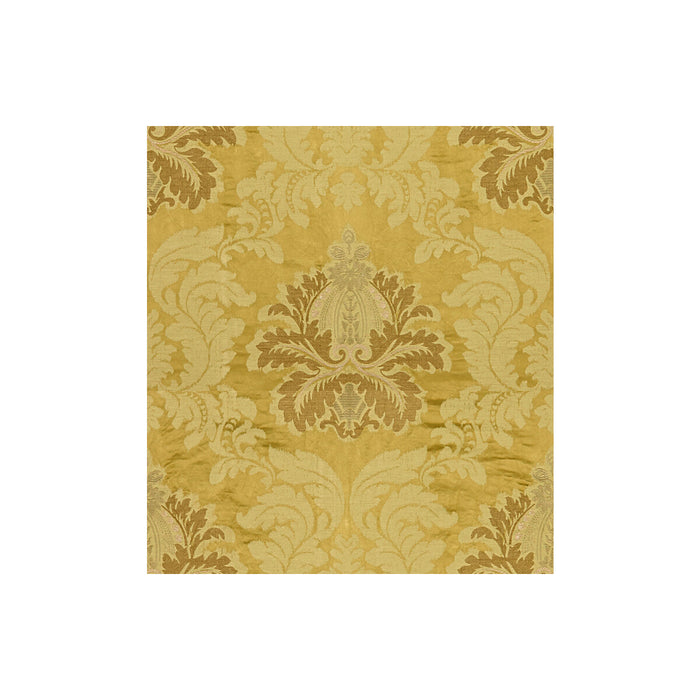 Lee Jofa Emilia Damask Gold Fabric Sample 2012154.4.0