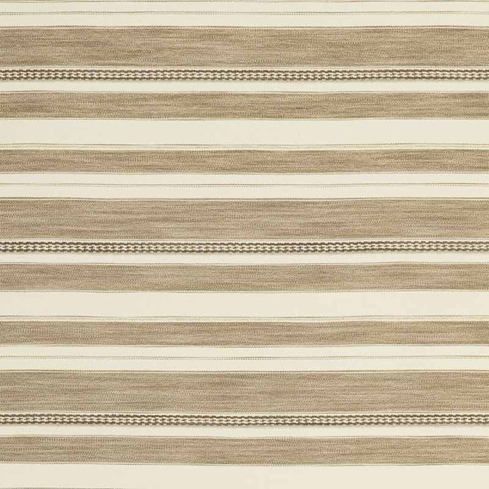 Lee Jofa Entoto Stripe Ivory/Flax Fabric Sample 2017143.116.0