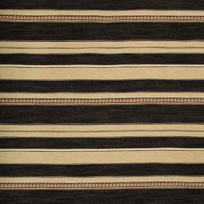 Lee Jofa Entoto Stripe Ebony/Cocoa Fabric Sample 2017143.868.0