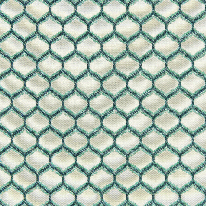 Lee Jofa Elmley Weave Aqua Fabric Sample 2020105.313.0