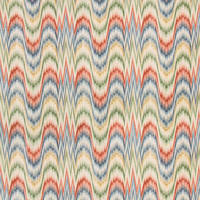 Lee Jofa Jasper Print Brick/Pool Fabric Sample 2020185.953.0