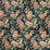 Lee Jofa Upton Cotton Navy/Coral Fabric Sample 2020221.524.0