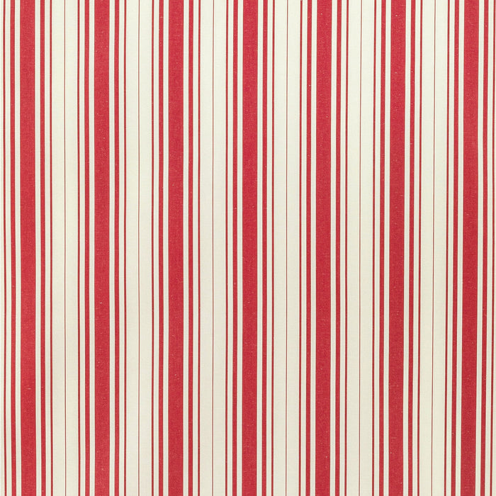 Lee Jofa Baldwin Stripe Poppy Fabric Sample 2022100.19.0