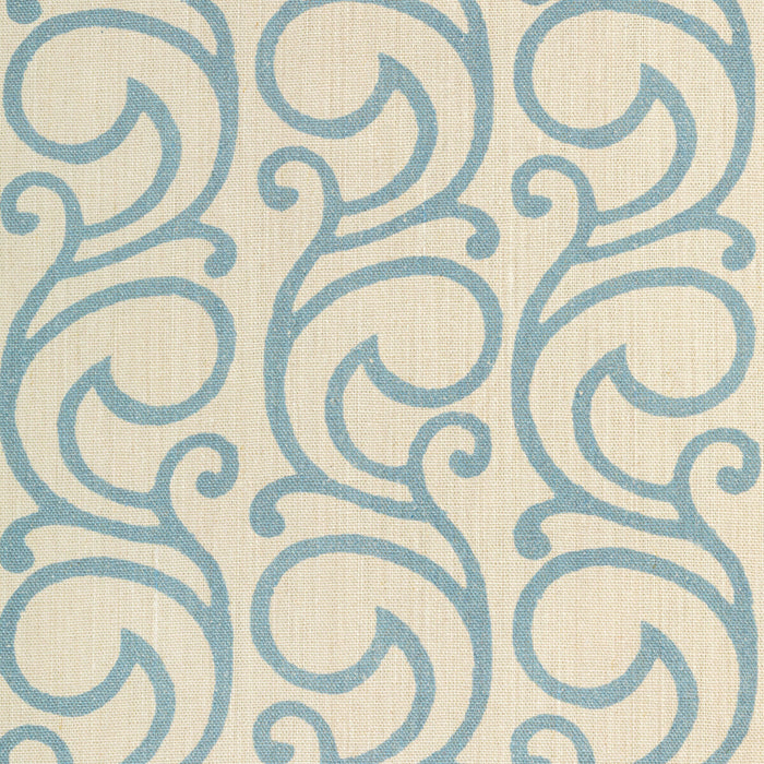 Lee Jofa Serendipity Scroll Dew Fabric Sample 2022103.15.0