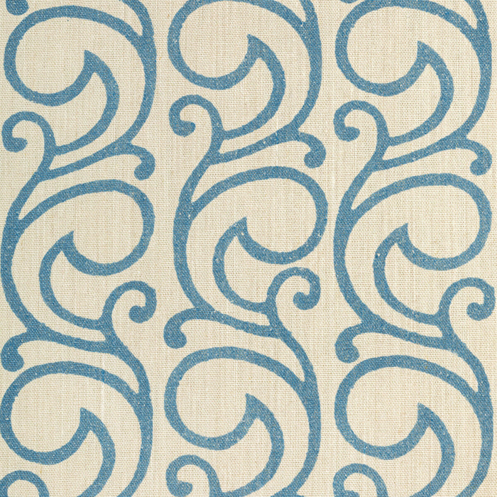 Lee Jofa Serendipity Scroll Bay Fabric Sample 2022103.516.0