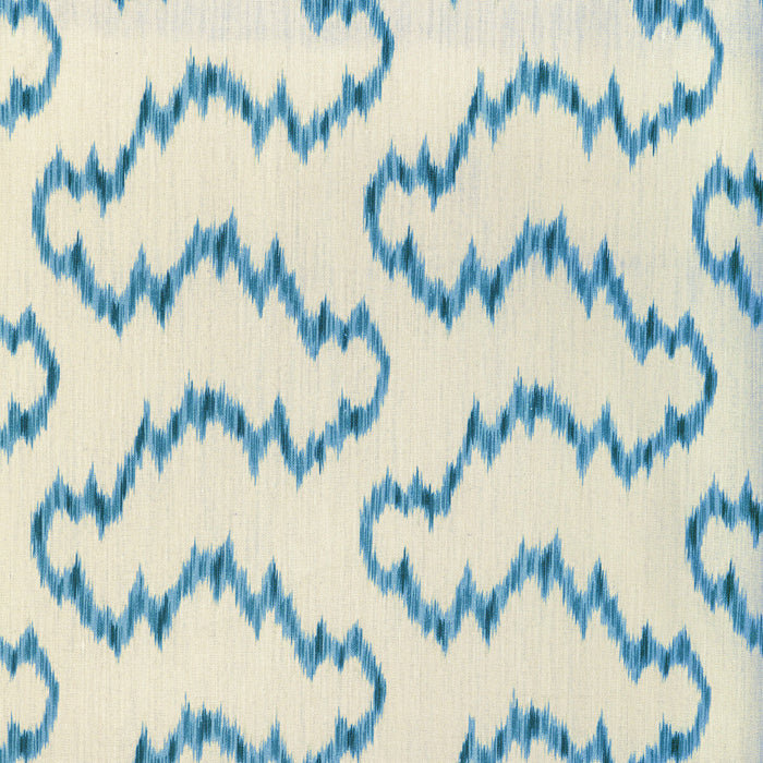 Lee Jofa Mallorcan Ikat Delft Fabric Sample 2022104.516.0