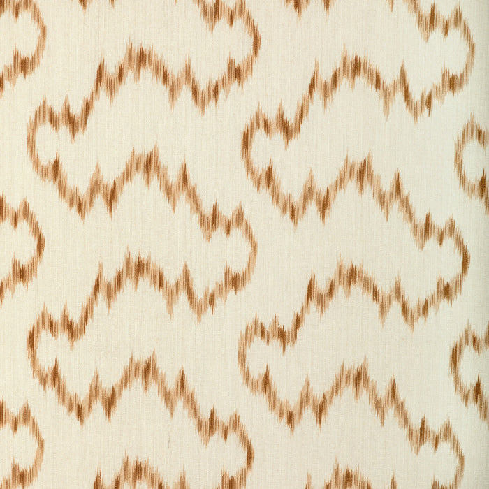 Lee Jofa Mallorcan Ikat Camel Fabric Sample 2022104.6116.0