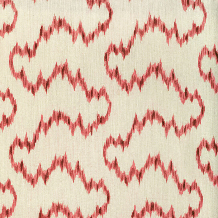 Lee Jofa Mallorcan Ikat Berry Fabric Sample 2022104.916.0