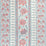 Lee Jofa Indiennes Stripe Berry Fabric Sample 2022106.195.0