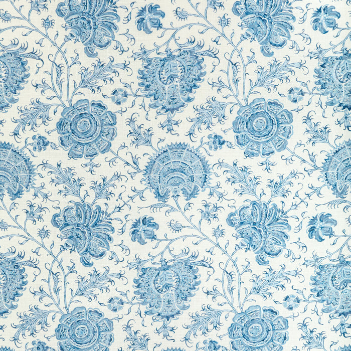 Lee Jofa Indiennes Floral Delft Fabric Sample 2022108.5.0