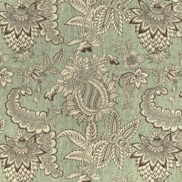 Lee Jofa Jennings Print Green Fabric Sample 2022115.3.0