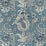 Lee Jofa Jennings Print Blue Fabric Sample 2022115.5.0