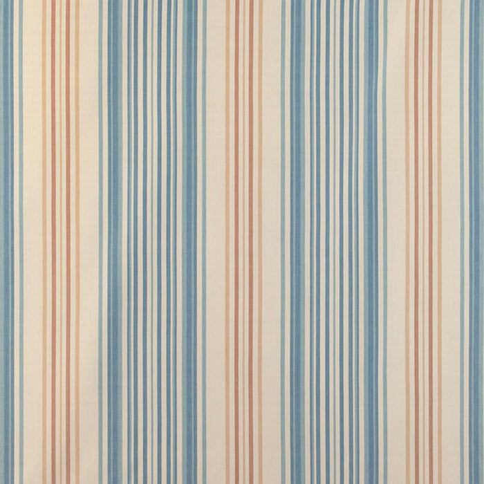 Lee Jofa Upland Stripe Azure Fabric Sample 2023104.516.0