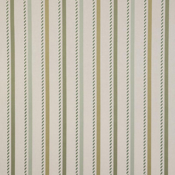 Lee Jofa Buxton Stripe Mist/Kiwi Fabric 2023106.353.0