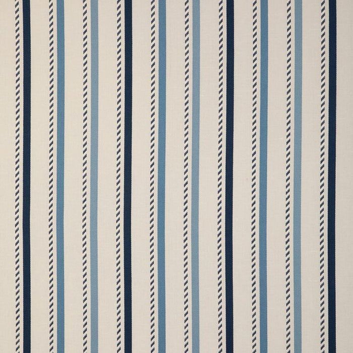 Lee Jofa Buxton Stripe Navy/Sky Fabric 2023106.550.0