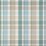 Lee Jofa Fisher Plaid Sky/Stone Fabric Sample 2023107.1511.0