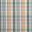 Lee Jofa Fisher Plaid Lake/Sand Fabric Sample 2023107.1613.0