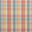 Lee Jofa Fisher Plaid Melon/Aqua Fabric Sample 2023107.3524.0