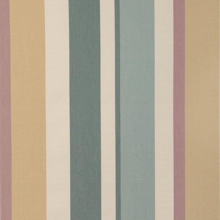 Lee Jofa Fisher Stripe Lake/Sand Fabric Sample 2023108.1613.0