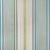 Lee Jofa Davies Stripe Aqua/Leaf Fabric Sample 2023110.353.0