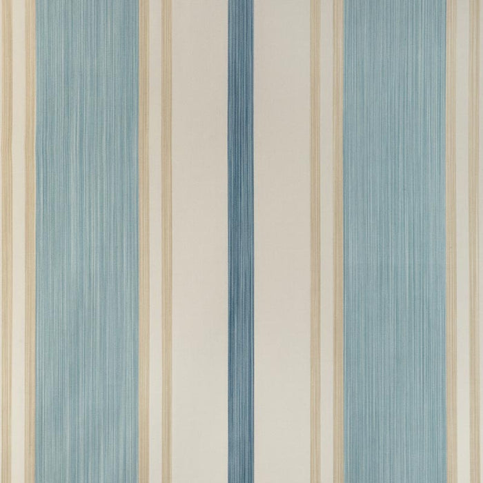 Lee Jofa Davies Stripe Sky/Sand Fabric 2023110.516.0