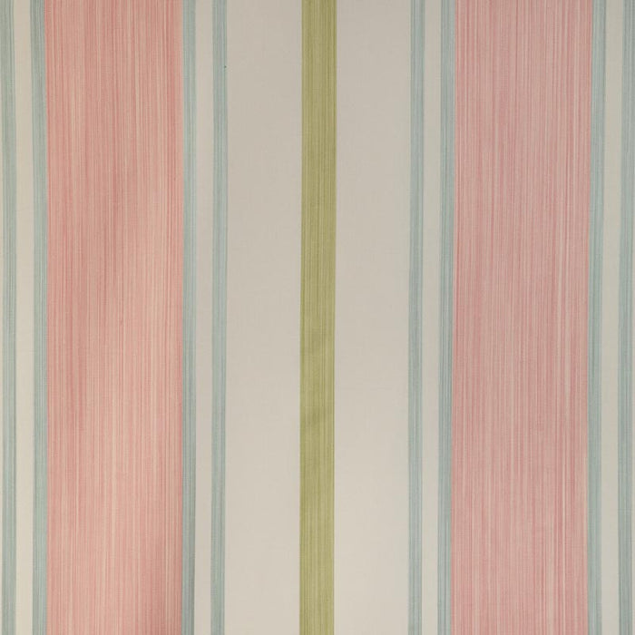 Lee Jofa Davies Stripe Petal/Kiwi Fabric 2023110.73.0