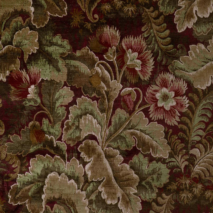 Lee Jofa Barwick Velvet Garnet Fabric 2023112.319.0