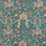 Lee Jofa Kerman Print Teal/Rose Fabric 2023123.913.0