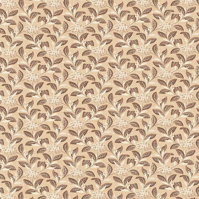 Lee Jofa Ortensia Brown On Blush Fabric Sample 2023133.7.0