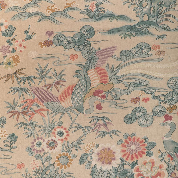 Lee Jofa Sakura Print Shore Fabric 2023139.1613.0