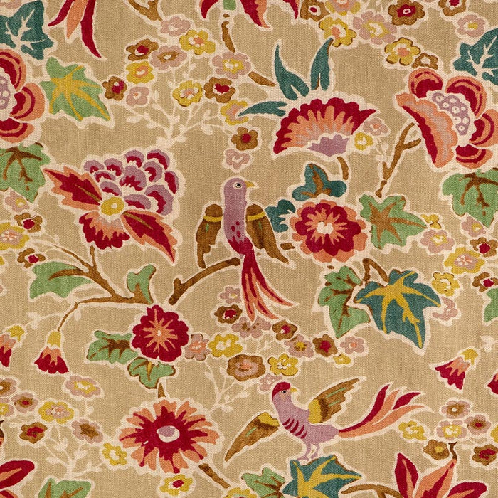 Lee Jofa Posy Print Berry/Leaf Fabric 2023142.73.0