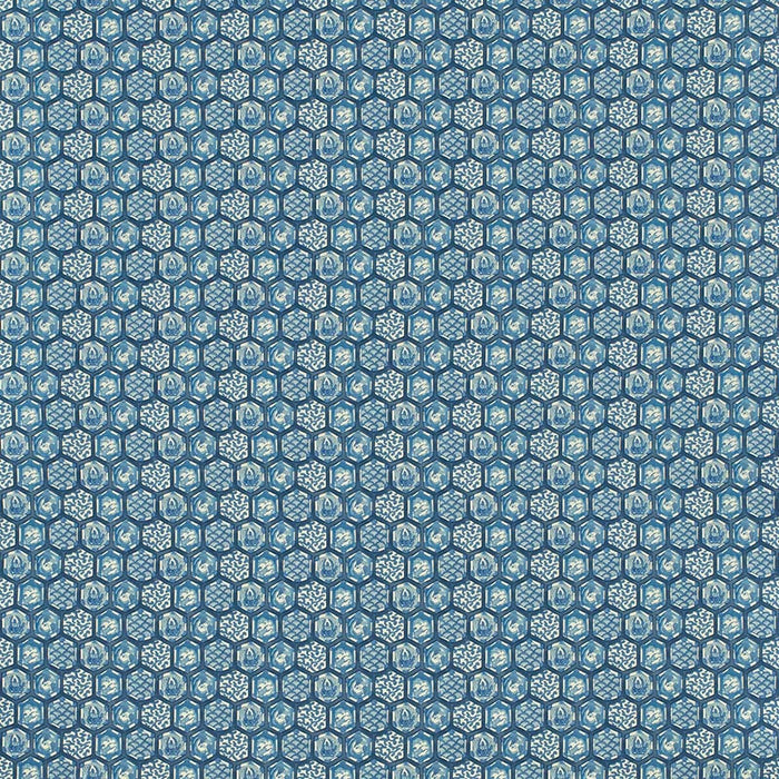 Lee Jofa Imari Ii Blue Fabric Sample 2024107.51.0