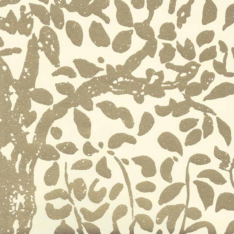 China Seas Arbre De Matisse Gold Metallic Wallpaper 2030-10MWP