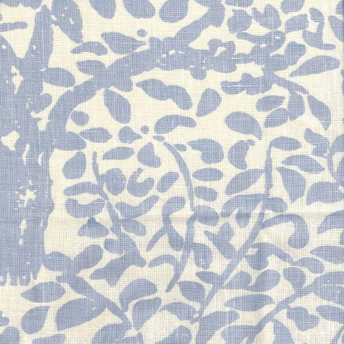 China Seas Arbre De Matisse Neutral Soft Windsor Blue Fabric Sample 2030N-23