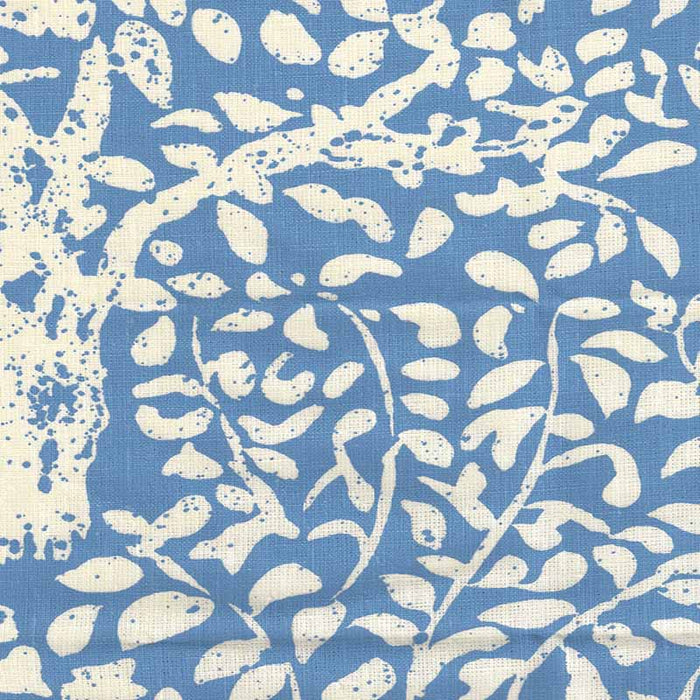 China Seas Arbre De Matisse Reverse French Blue Fabric Sample 2035-04