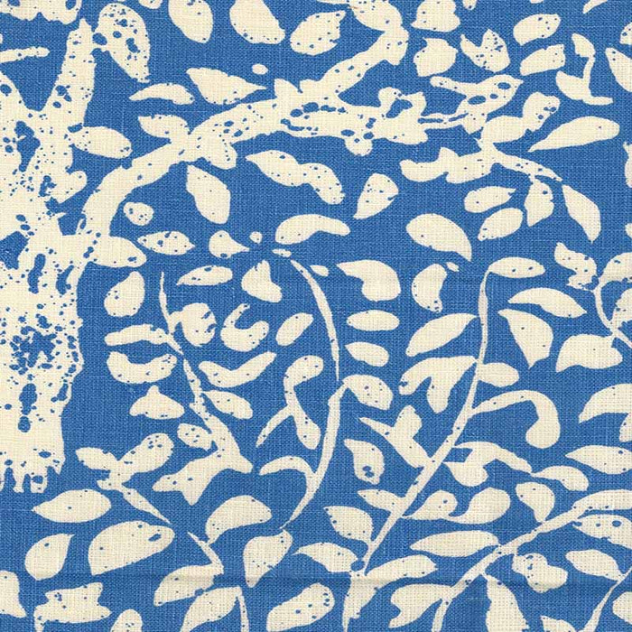 China Seas Arbre De Matisse Reverse China Blue Fabric 2035-40