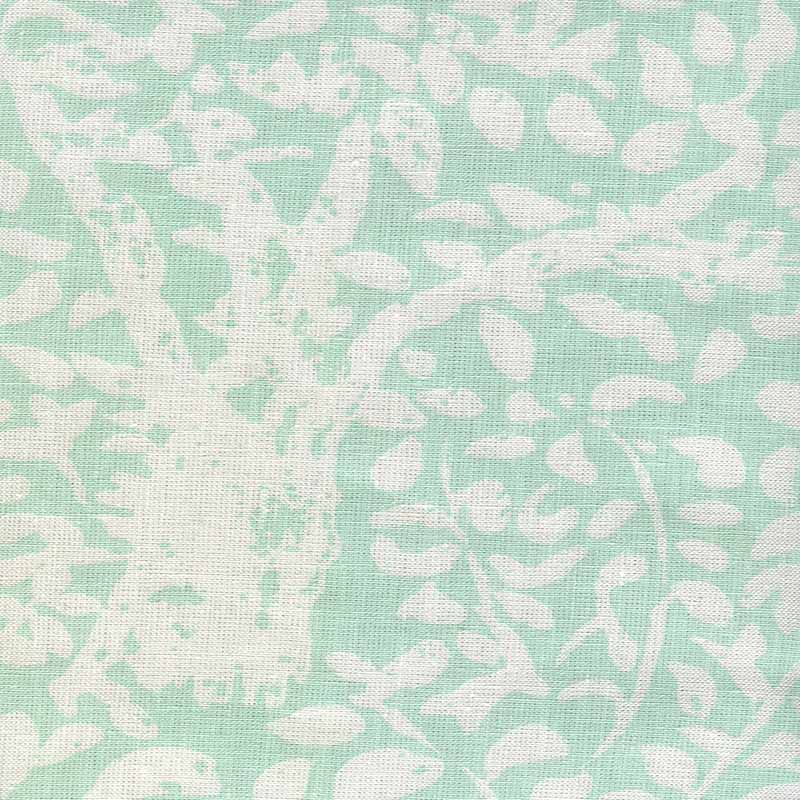 China Seas Arbre De Matisse Reverse Soft Aqua Fabric 2035N-28W