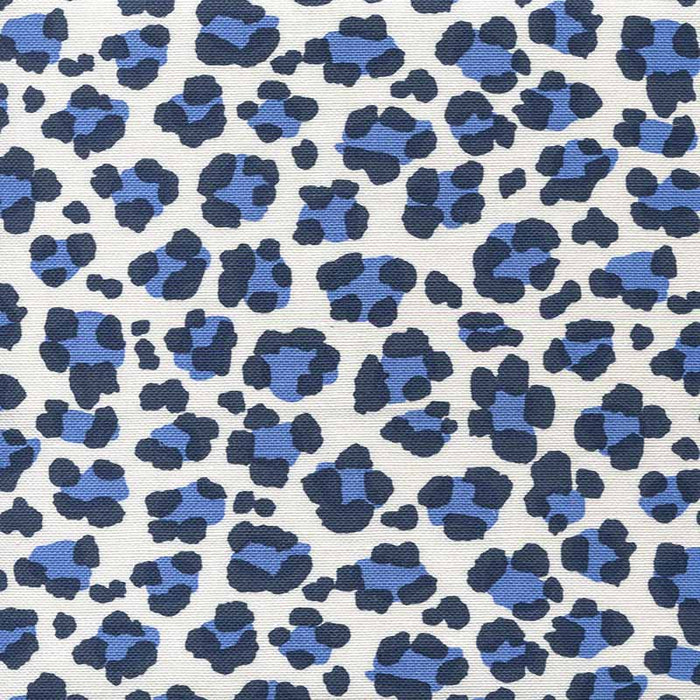 China Seas Conga Line Navy French Blue Fabric Sample 2100-24