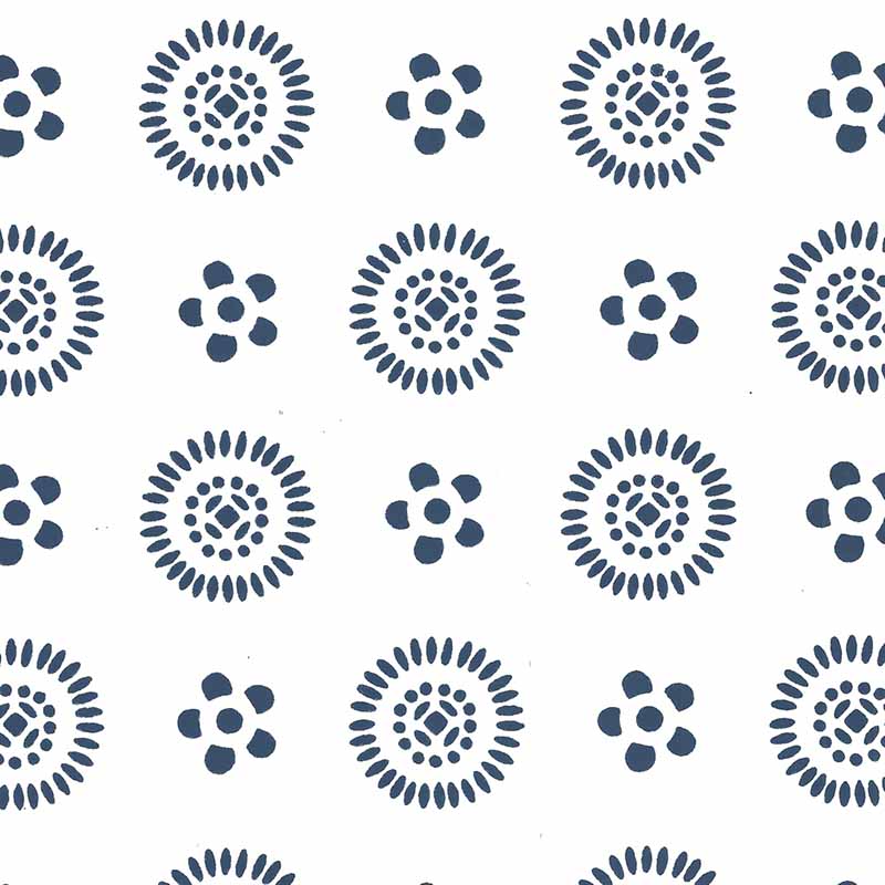 China Seas Cecil Navy Wallpaper 2210-07WWP