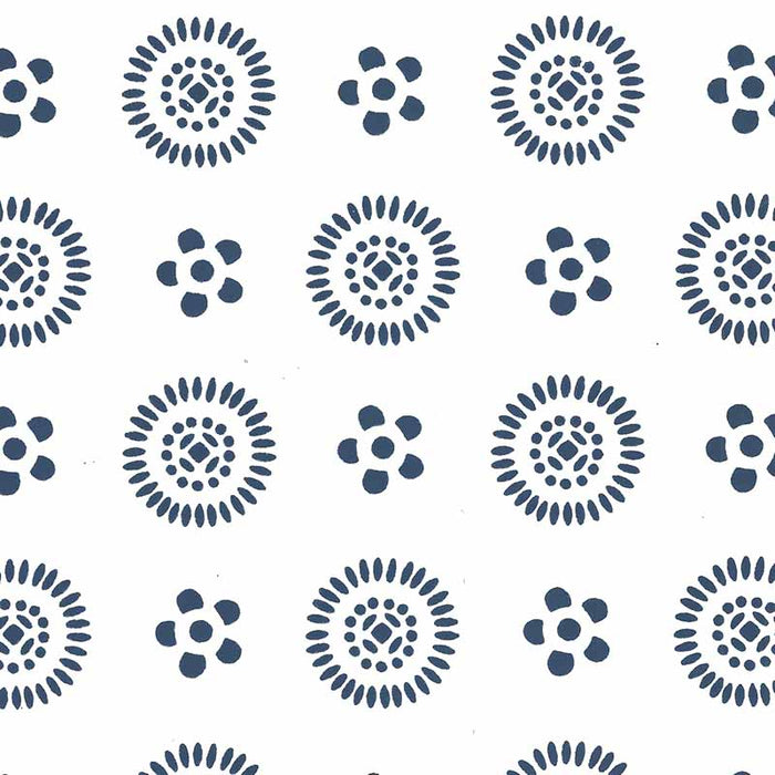 China Seas Cecil Navy Wallpaper Sample 2210-07WWP