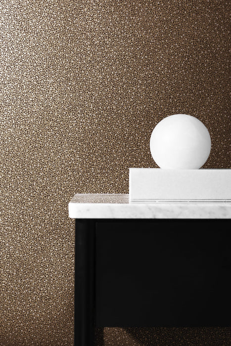 Seabrook Designs Mica Texture Brick & Metallic Silver Wallpaper 2231611