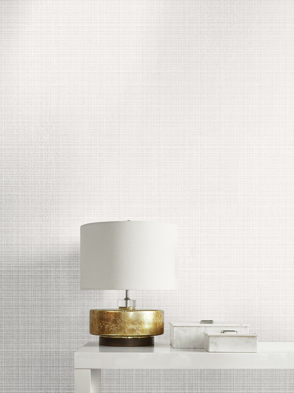 Seabrook Designs Crosshatch Linen Metallic Pearl Wallpaper 2231900