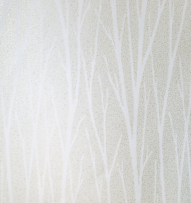 Seabrook Designs Birch Trail Metallic Pearl & Glitter Wallpaper Sample 2232100