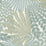 Schumacher Velvet Leaves Ivory And Sage Wallpaper 2262