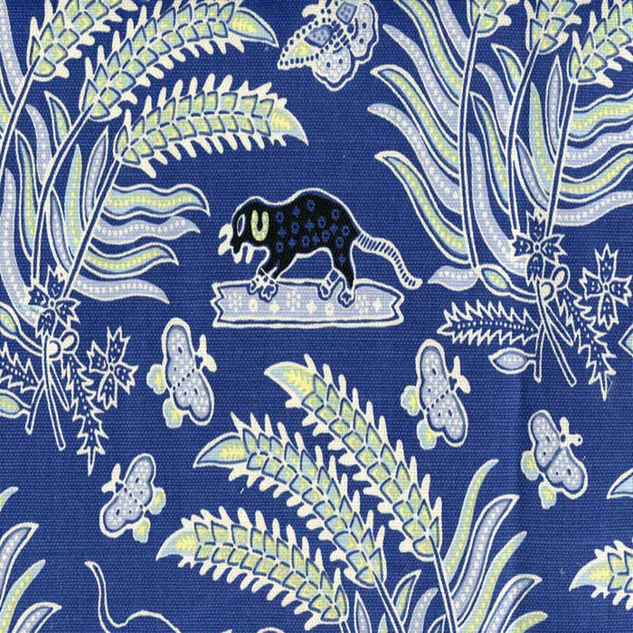 China Seas Malay Batik Old Navy Fabric 2320-100