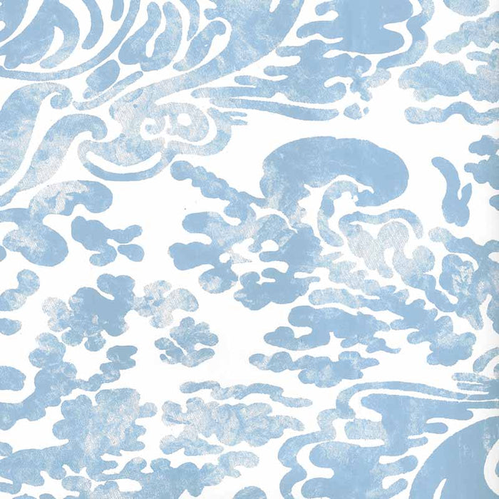 China Seas San Marco Zibby Blue Wallpaper Sample 2330-ZBWP