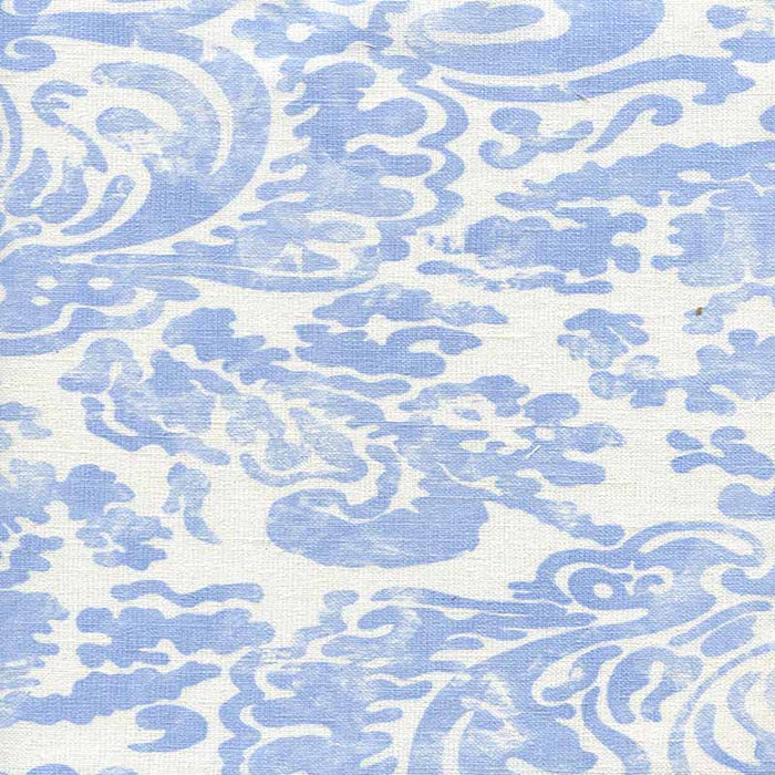 China Seas San Marco Zibby Blue Fabric Sample 2330-ZB