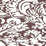 China Seas San Marco Reverse Brown Wallpaper Sample 2335-52WP