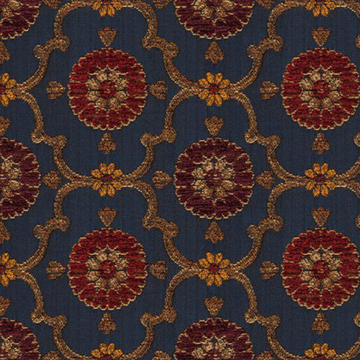 Kravet Couture Coufran Indigo Fabric Sample 24153.524.0